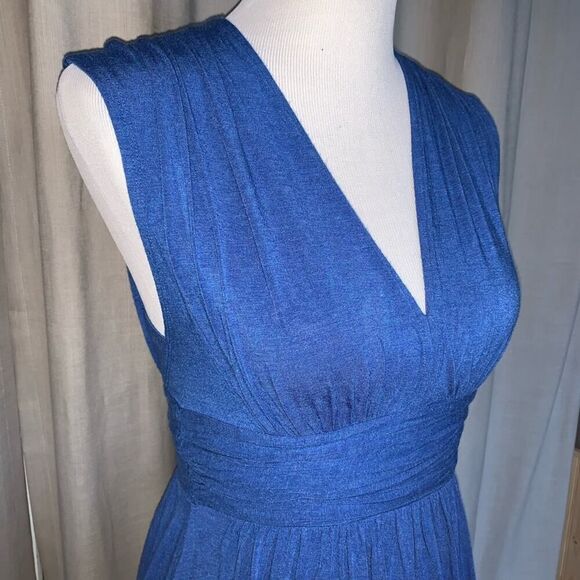 Plenty By Tracy Reese Space-dyed Blue Midi Dress - Picture 5 of 7